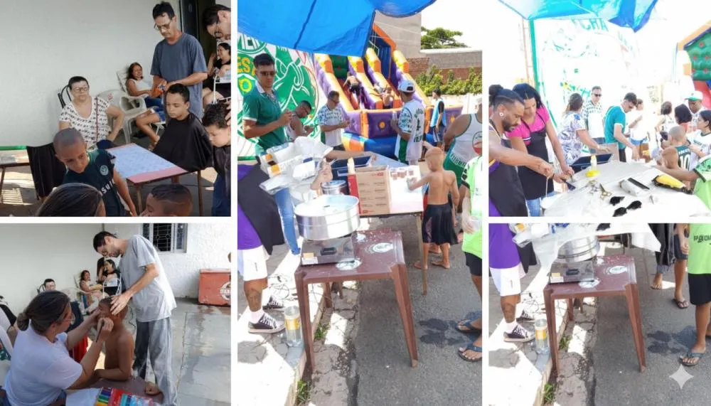Com festa animada e solidariedade, Mancha Verde Marília celebra o Dia das Crianças na Vila Jardim e reforça ações do Outubro Rosa