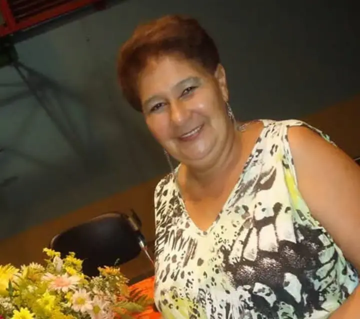 Yolanda, mãe do atleta paralímpico Daniel Martins