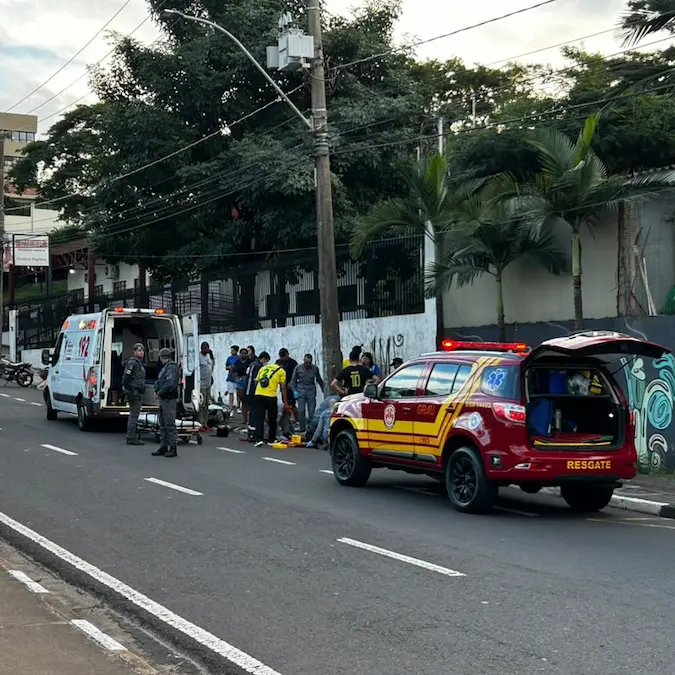 Vítimas foram socorridas e levadas ao Hospital Regional (HR), em Presidente Prudente (SP) | Foto: Murilo Zara/TV Fronteira