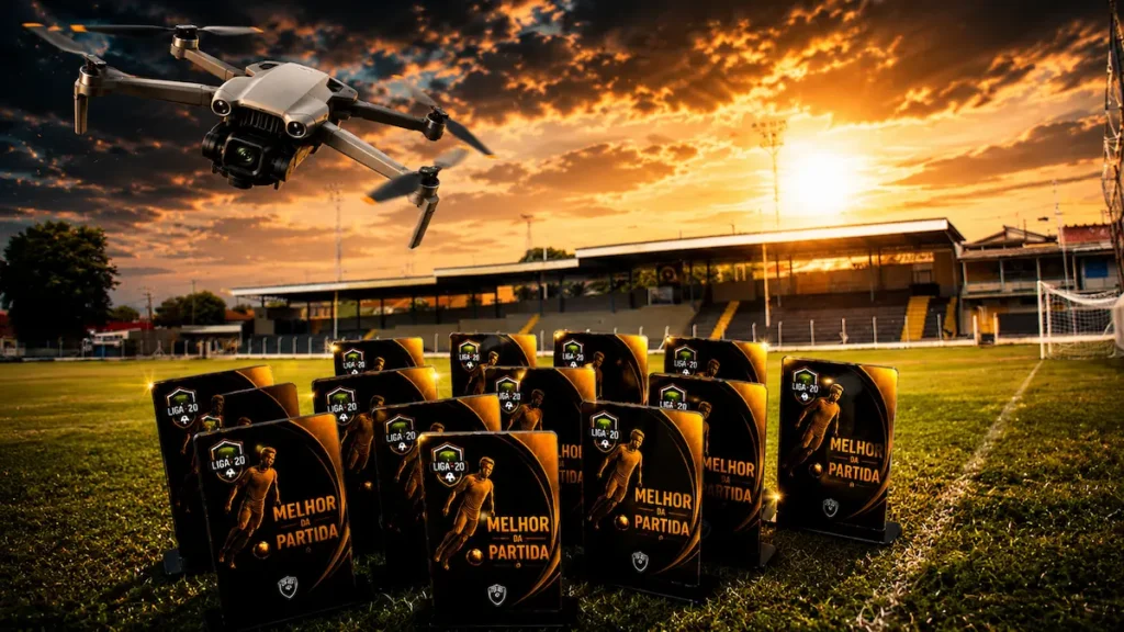 FOTO DRONE amador de marília e troféus