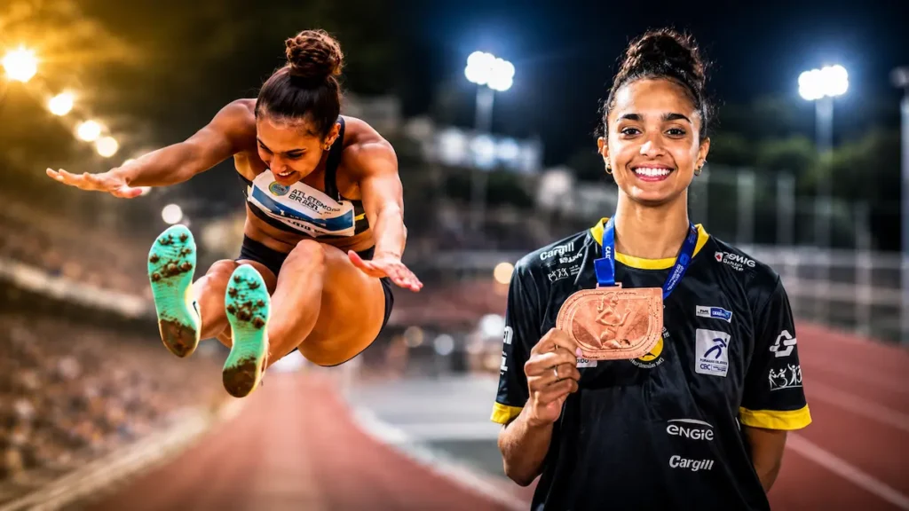 Julia Marconato conquista medalha de bronze no Campeonato Brasileiro Sub-23 de Atletismo