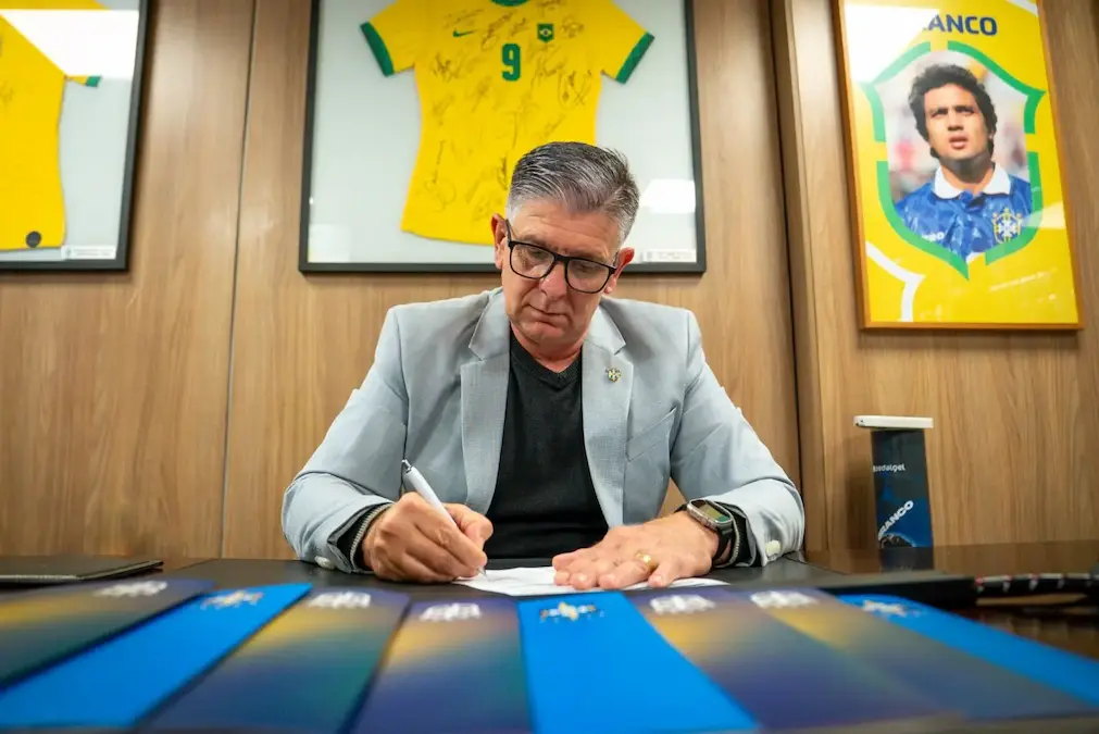Guilherme Dalla Déa, técnico da Seleção Masculina Sub-15

Fabio Souza/ CBF