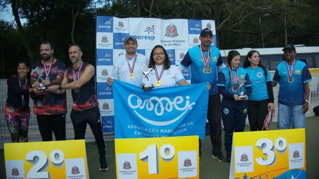 Amei Marília conquista 106 medalhas no Paresp 2026, garante vaga na final estadual e confirma força do esporte inclusivo.