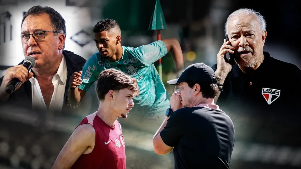 São Paulo desiste de Domingos Duarte em meio a atrasos salariais. Santos sofre transfer ban e rivais treinam em intertemporada.