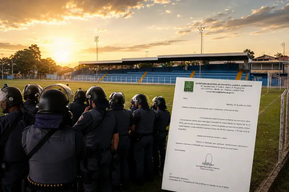 SELJ solicita apoio da Polícia Militar para garantir a segurança da final entre Altaneira e 4M Colorado no Mineirão. (Divulgação)