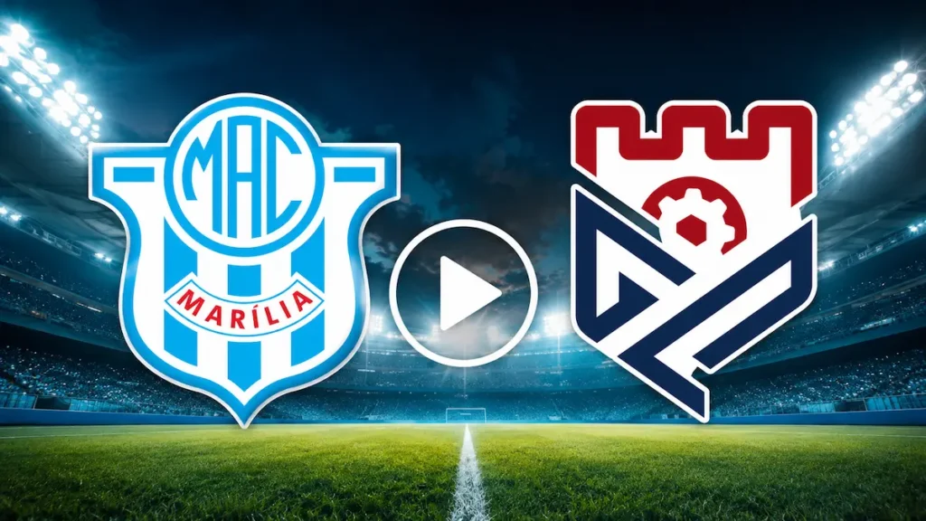 Assista Marília x Grêmio Prudente ao vivo pela Copa Paulista. Veja onde assistir, prováveis escalações, odds e ficha técnica.