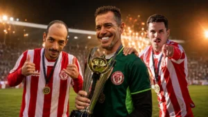 Jogadores do Marília conquistam título e acesso em SC