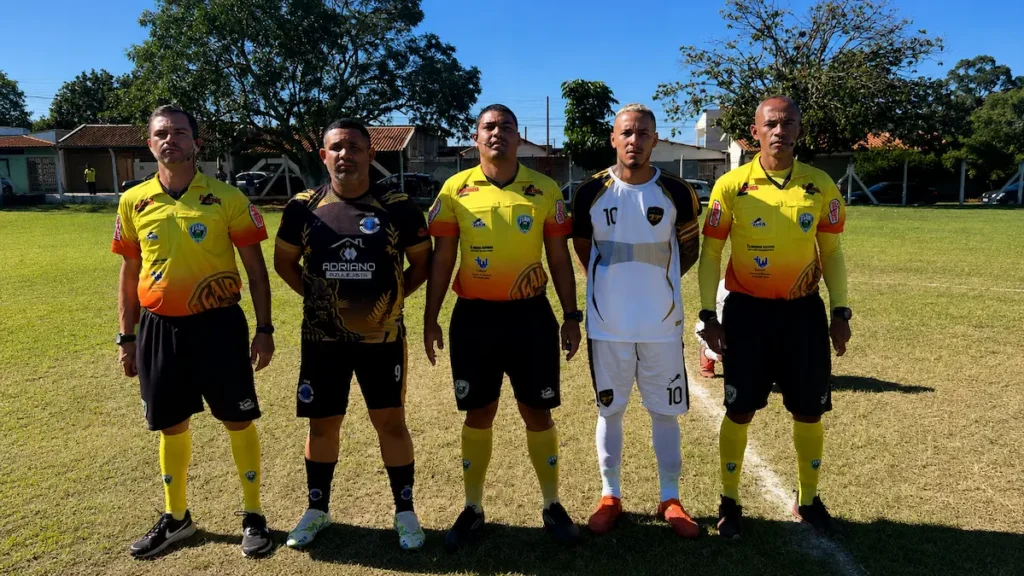 GAIP comanda a arbitragem da abertura da Copa das Periferias 2026 em Marília, que começou com três jogos, sete gols e liderança do Risca Faca.