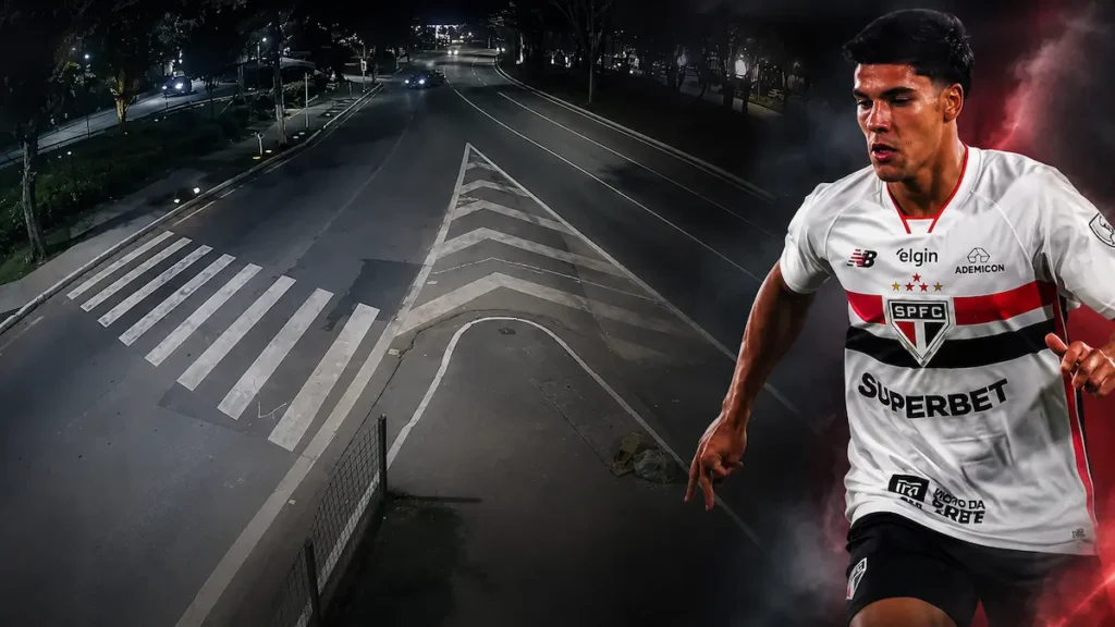 O lateral Nicolas do São Paulo atropela e mata homem de 84 anos em Barueri. O jogador obteve liberdade provisória com cautelares.