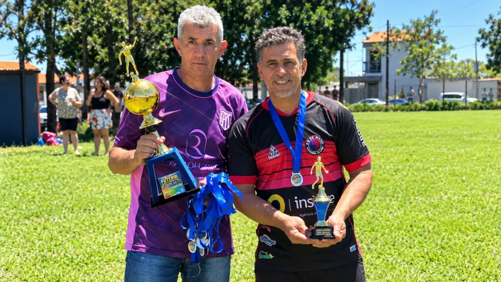 Kuka fica com o vice-campeonato, e Marquinhos, do Resenha Santa Antonieta, termina como artilheiro, com nove gols. (Foto: Divulgação/Edmais Esporte)