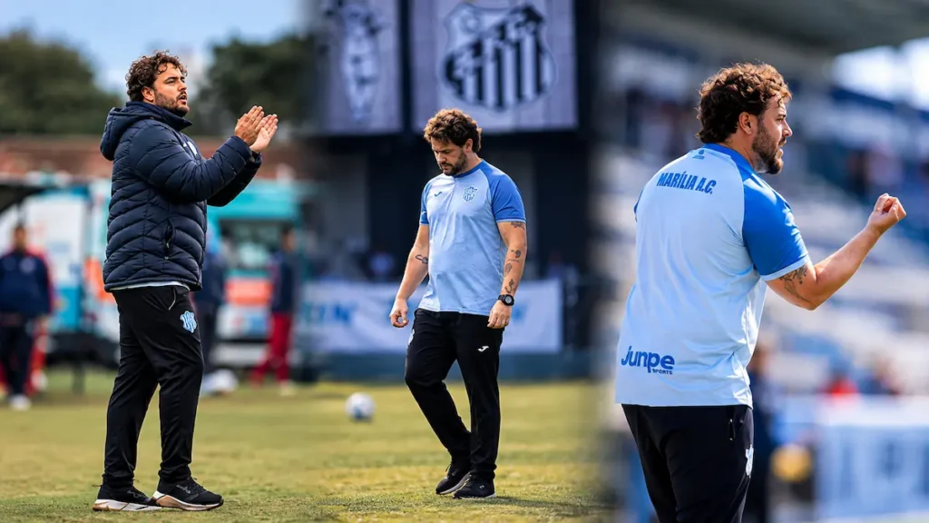 José Henrique Brito completou dois anos no Marília Atlético Clube, período marcado por conquistas esportivas, trabalho na base e desafios pessoais.