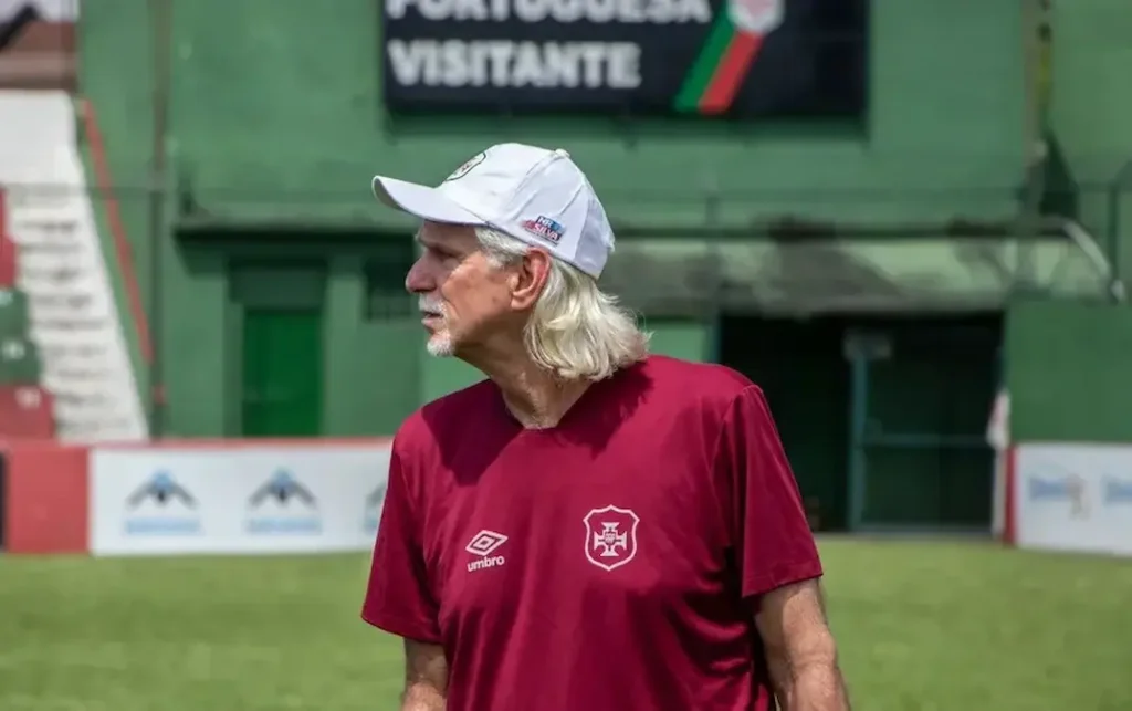 Técnico Sérgio Guedes, atual treinador da Briosa. (Foto: Reprodução).

